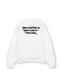 Áo Sweater Nỉ Hai Da Five Dần