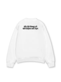 Áo Sweater Nỉ Hai Da Lười