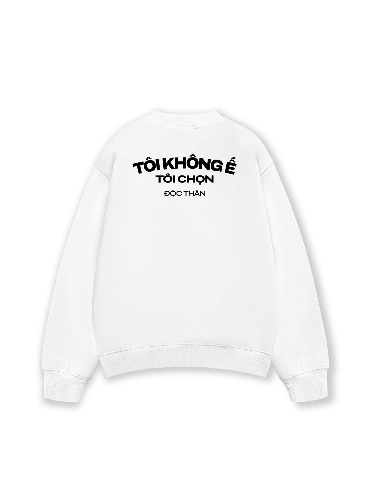 Áo Sweater Nỉ Hai Da Tôi Không Ế