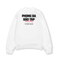 Áo Sweater Nỉ Hai Da Cú Trap Của Em