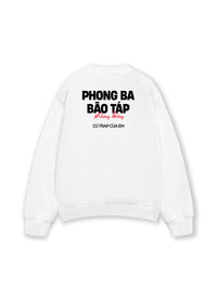 Áo Sweater Nỉ Hai Da Cú Trap Của Em