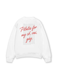 Áo Sweater Nỉ Hai Da Pilates For My Cổ Vai Gáy
