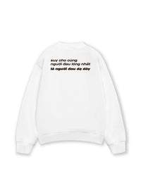 Áo Sweater Nỉ Hai Da Người Đau Lòng Nhất