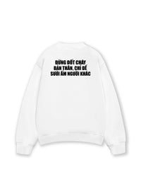 Áo Sweater Nỉ Hai Da Fit Love Issues