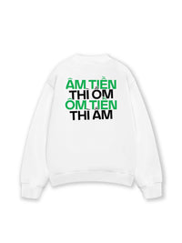 Áo Sweater Nỉ Hai Da  Ôm Tiền
