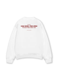 Áo Sweater Nỉ Hai Da Chịu Được Tính Mình