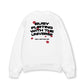 Áo Sweater Nỉ Hai Da Busy Flirting