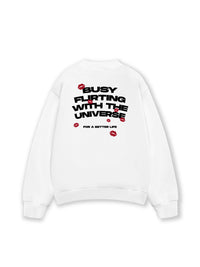 Áo Sweater Nỉ Hai Da Busy Flirting