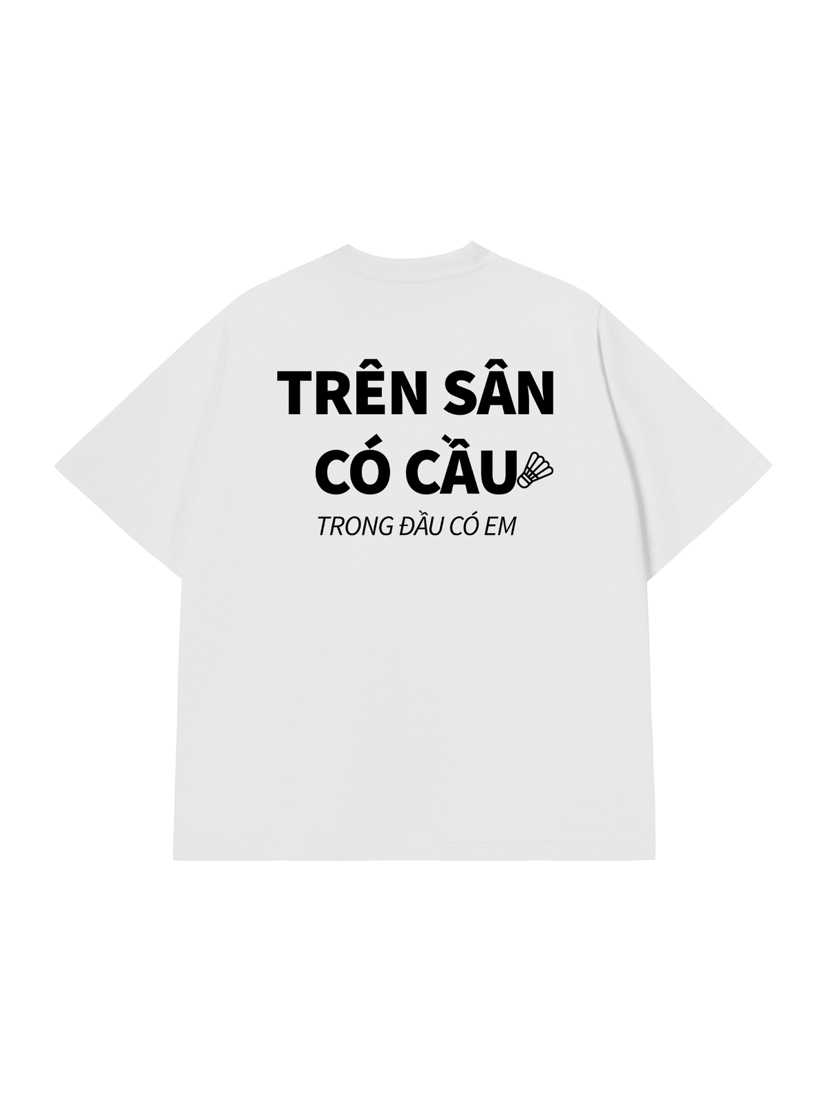 Áo Thun Relaxed Fit Trên Sân Có Cầu