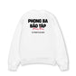 Áo Sweater Nỉ Hai Da Cú Trap Của Anh