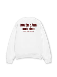 Áo Sweater Nỉ Hai Da Duyên Dáng Khó Tính