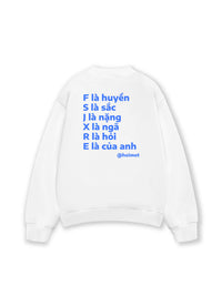 Áo Sweater Nỉ Hai Da E Là Của Anh
