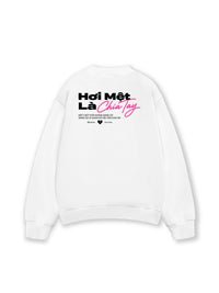 Áo Sweater Nỉ Hai Da Hơi Mệt Là Chia Tay