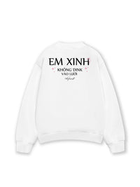 Áo Sweater Nỉ Hai Da Không Dink Vào Lưới