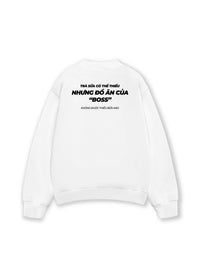 Áo Sweater Nỉ Hai Da Con Sen