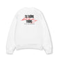 Áo Sweater Nỉ Hai Da Tư Tưởng Không Thông