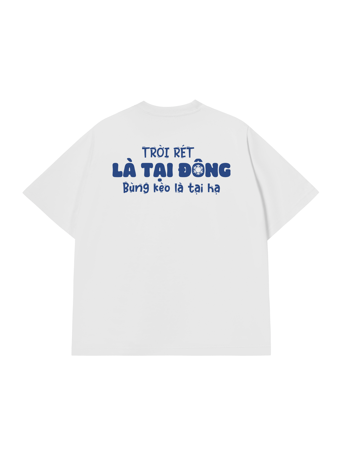 Áo Thun Relaxed Fit Trời Rét Là Tại Đông