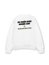 Áo Sweater Nỉ Hai Da Nghiện Anh