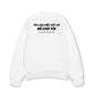 Áo Sweater Nỉ Hai Da  Chó Tôi Sống Tốt Đẹp Hơn