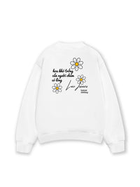 Áo Sweater Nỉ Hai Da Hoa Khó Trồng