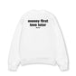 Áo Sweater Nỉ Hai Da Money First