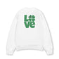 Áo Sweater Nỉ Hai Da  Luck Love