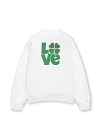 Áo Sweater Nỉ Hai Da  Luck Love