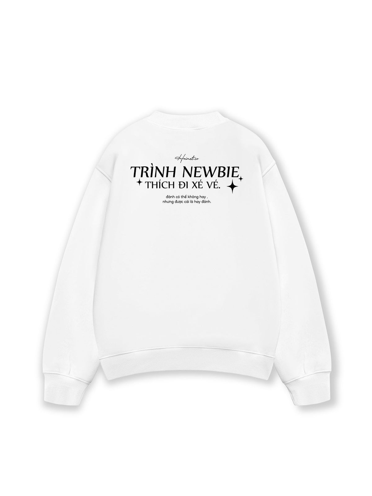 Áo Sweater Nỉ Hai Da Newbie