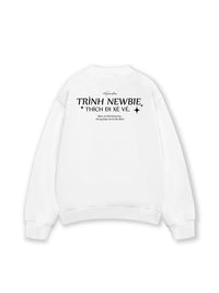 Áo Sweater Nỉ Hai Da Newbie