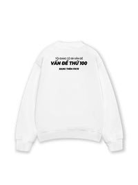 Áo Sweater Nỉ Hai Da Vấn Đề Thứ 100