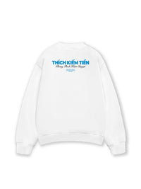 Áo Sweater Nỉ Hai Da Thích Kiếm Tiền