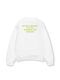 Áo Sweater Nỉ Hai Da Yêu Anh Như