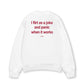 Áo Sweater Nỉ Hai Da Flirt As A Joke
