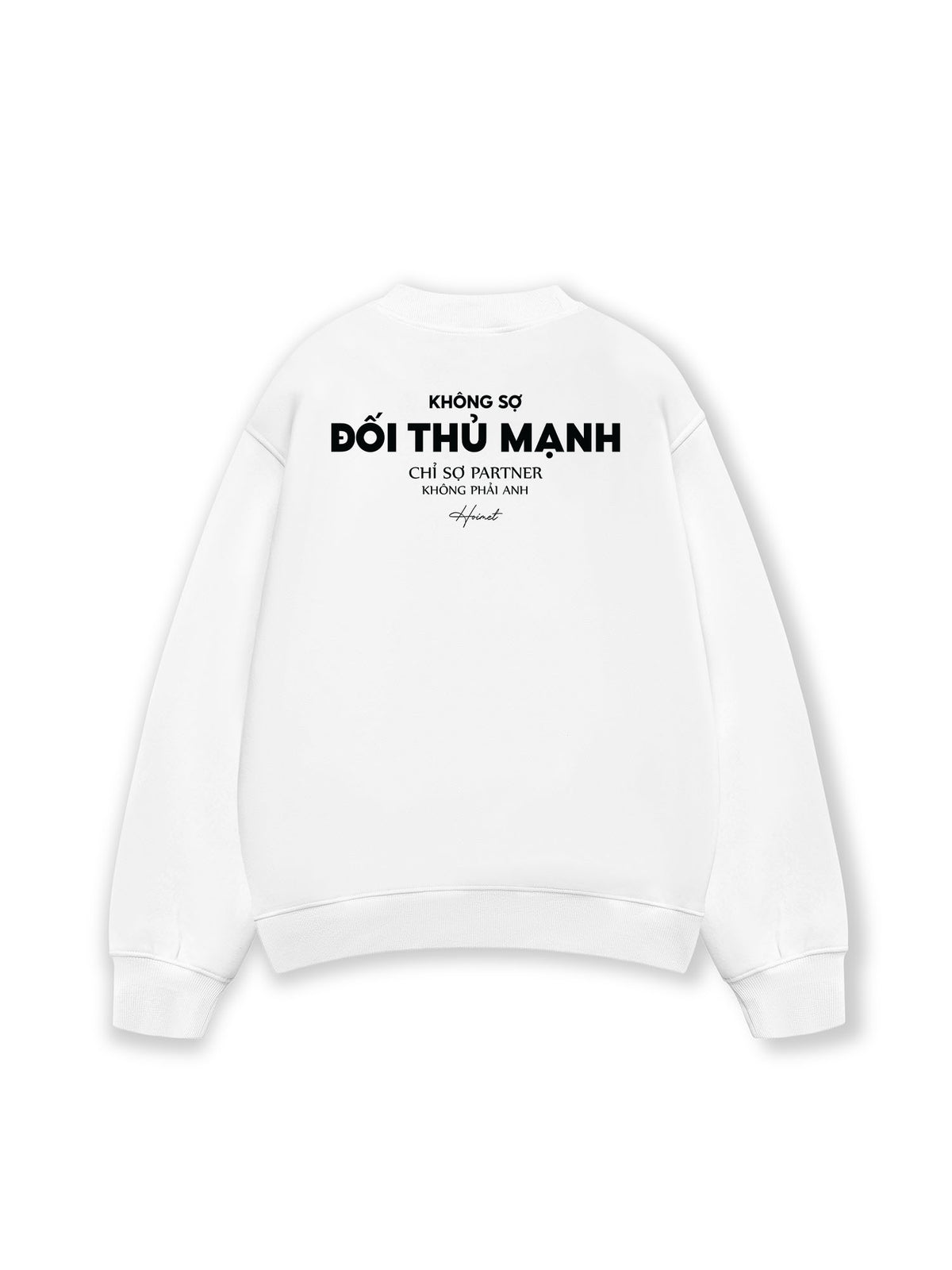 Áo Sweater Nỉ Hai Da Không Sợ Đối Thủ