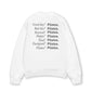 Áo Sweater Nỉ Hai Da  Pilates Hoimet
