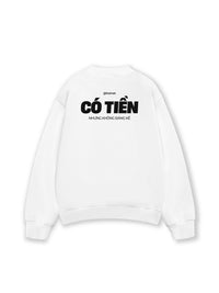 Áo Sweater Nỉ Hai Da Có Tiền