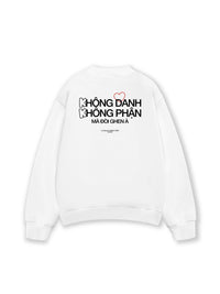 Áo Sweater Nỉ Hai Da  Không Danh Không Phận