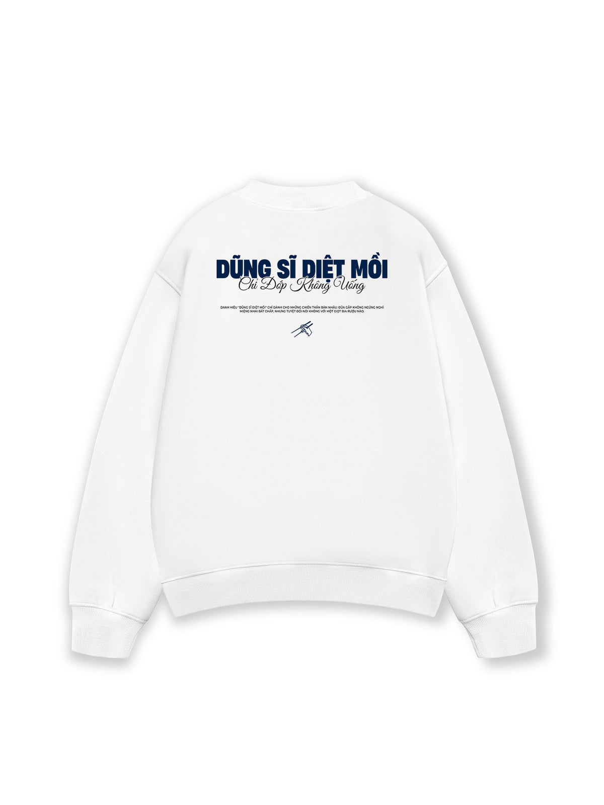 Áo Sweater Nỉ Hai Da  Dũng Sĩ Diệt Mồi