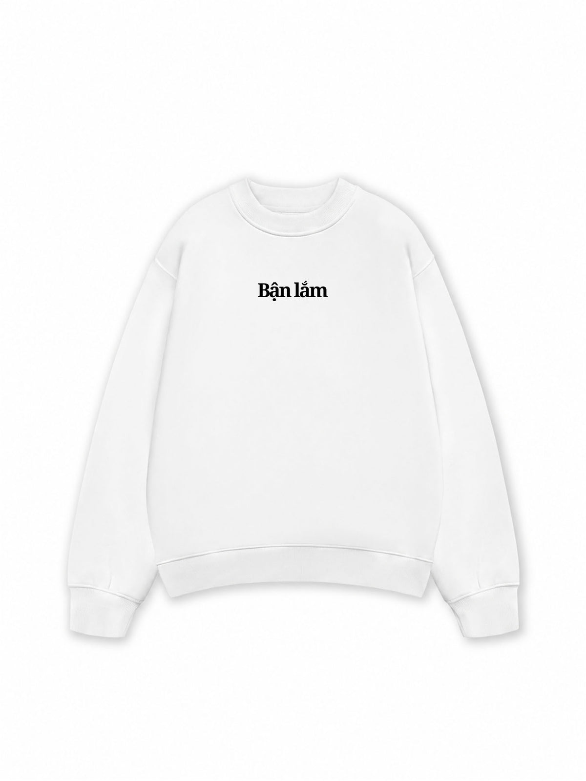 Áo Sweater Nỉ Hai Da Bận Lắm