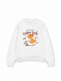 Áo Sweater Nỉ Hai Da 99% Cơ Thể Là Giận Dỗi