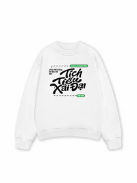 Áo Sweater Nỉ Hai Da Tích Tiểu Xài Đại