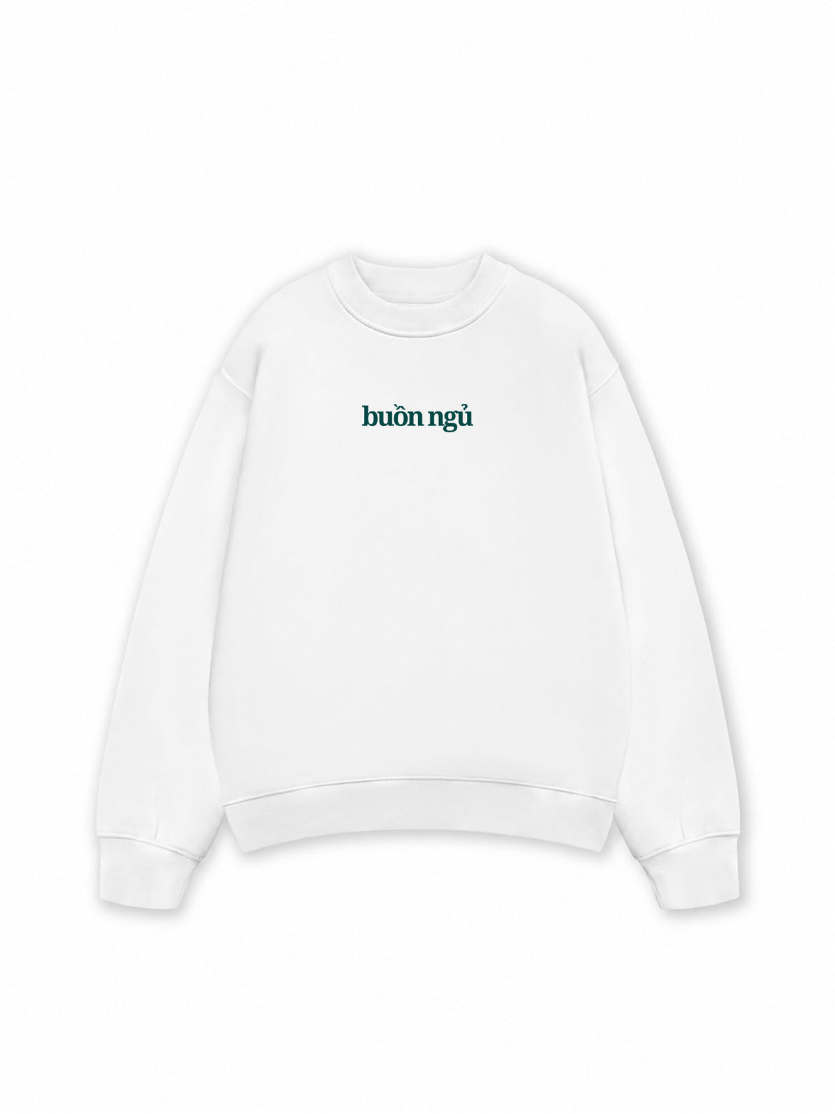 Áo Sweater Nỉ Hai Da Buồn Ngủ