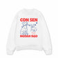 Áo Sweater Nỉ Hai Da Con Sen Ngoan Đạo Chó