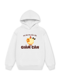 Áo Hoodie Nỉ Hai Da Dự Án Ma Của Tôi Giảm Cân