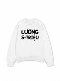 Áo Sweater Nỉ Hai Da Lương Năm Triệu