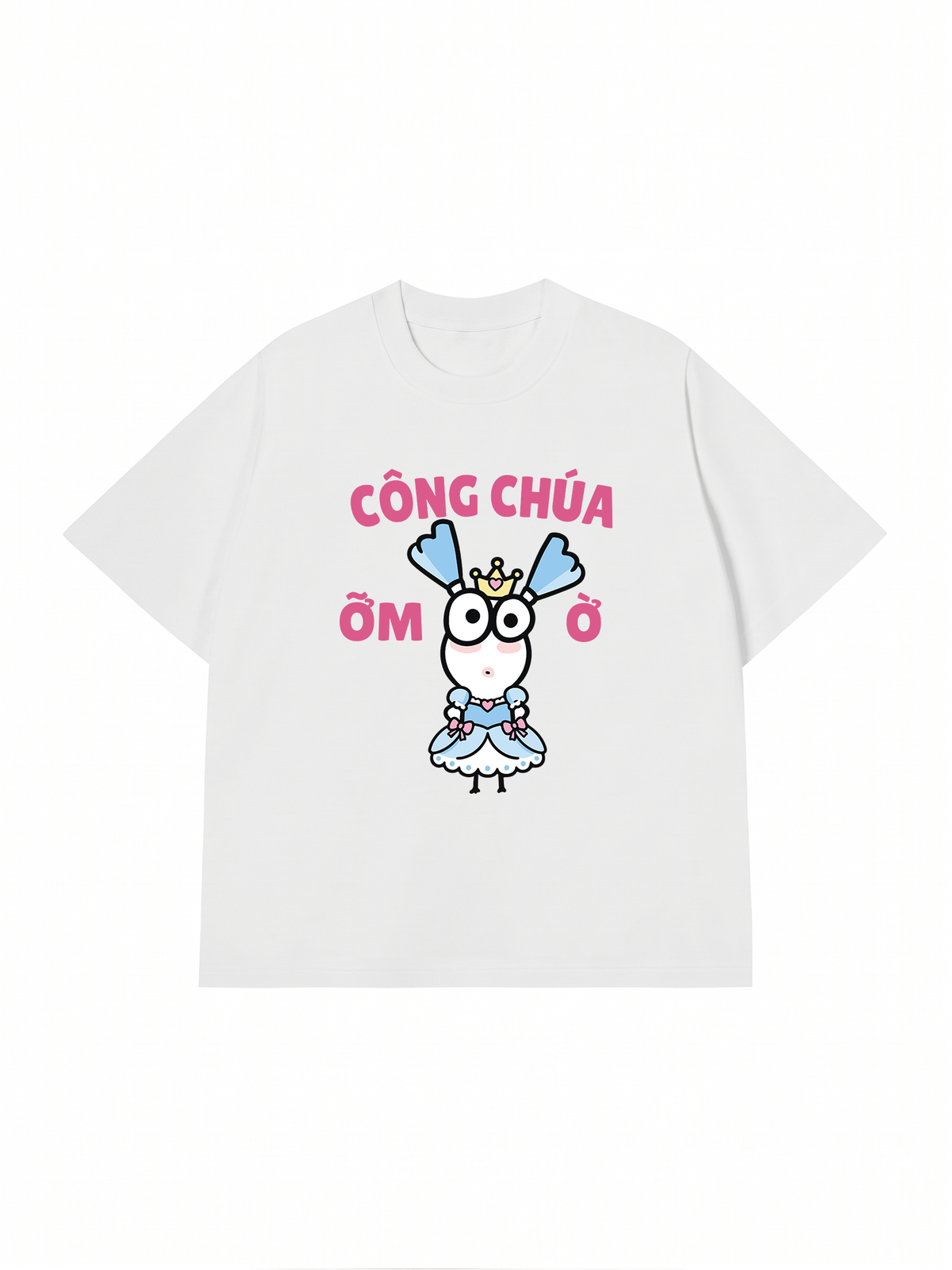 Áo Thun Relaxed Fit Công Chúa Ỡm Ờ