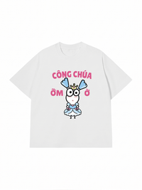 Áo Thun Relaxed Fit Công Chúa Ỡm Ờ