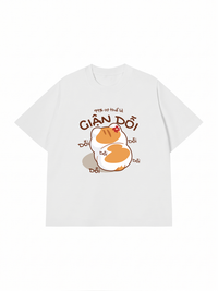 Áo Thun Relaxed Fit 99% Cơ Thể Là Giận Dỗi