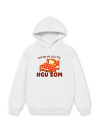 Áo Hoodie Nỉ Hai Da Dự Án Ma Của Tôi Ngủ Sớm