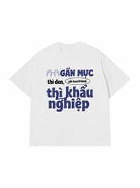 Áo Thun Relaxed Fit Gần Mực Thì Đen
